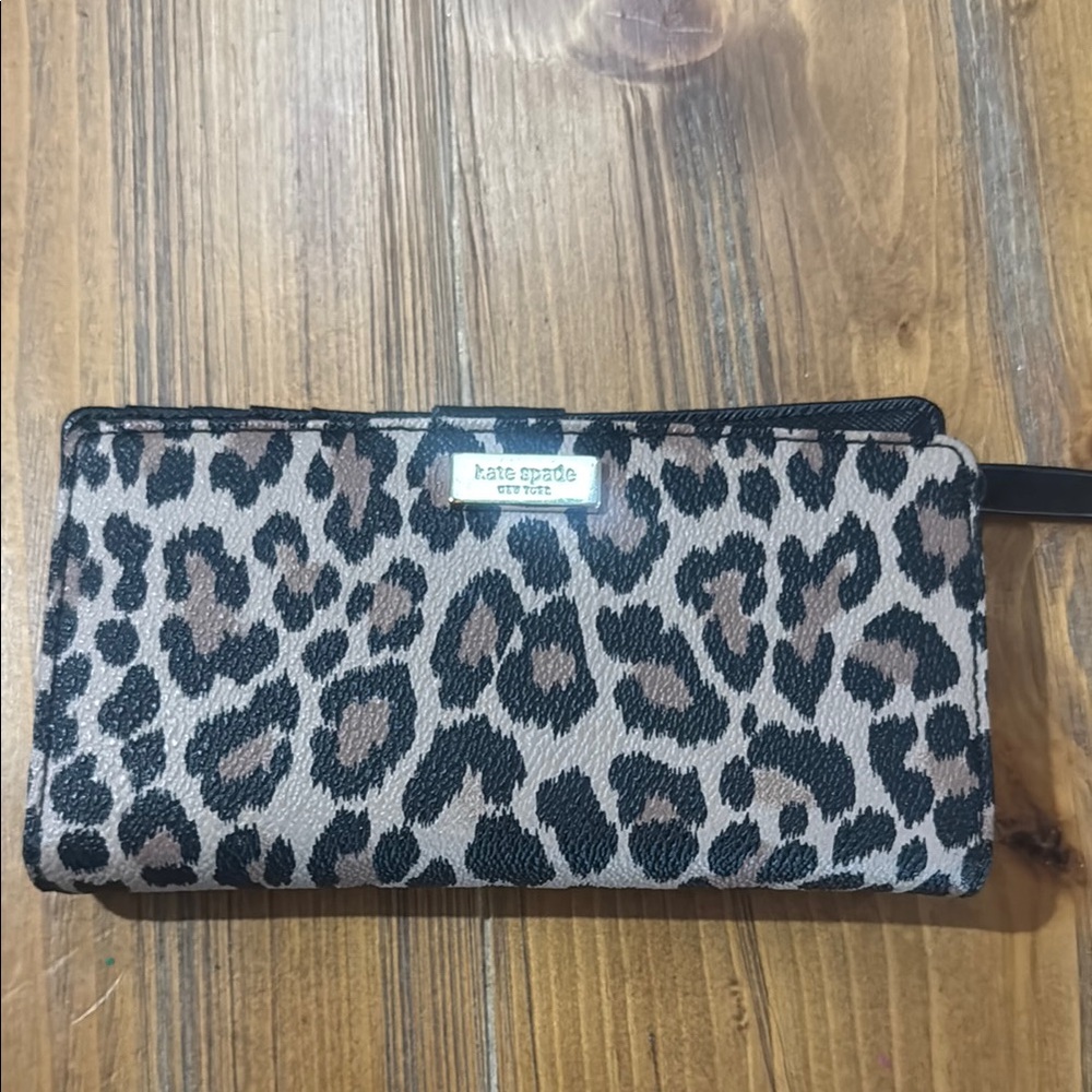 Kate Spade Black Leather Wallet